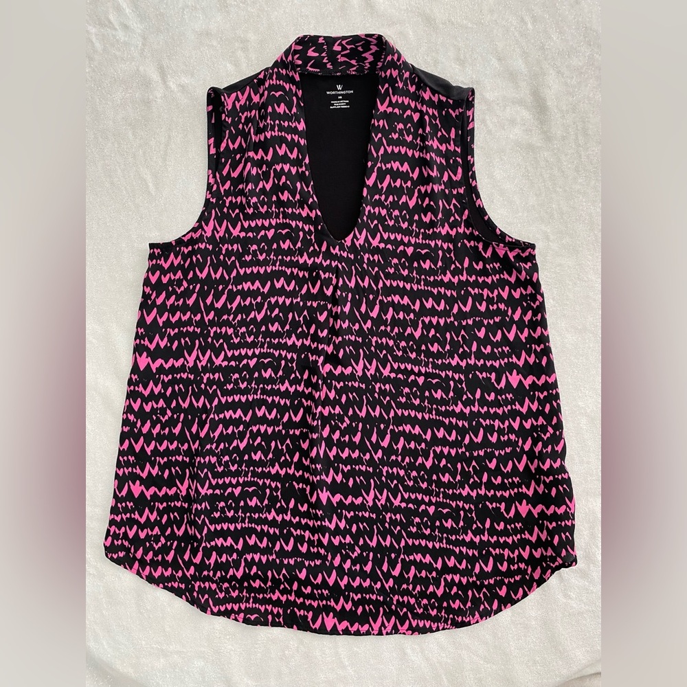 Worthington Blouse Size XS Fits like M